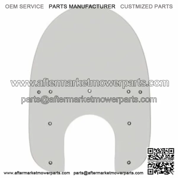 Memphis Shades 17" OE Replacement Solar Windshield Harley Softail Springer 93-07 (For: Harley-Davidson)