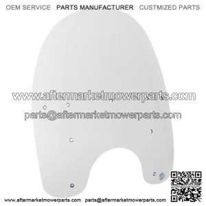 Memphis Shades 15 OE Replacement Clear Windshield Harley Dyna Wide Glide Softail (For: Harley-Davidson)