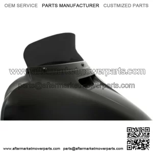 Memphis Shades 4.5" Black Smoke Batwing Spoiler Windshield Harley 14+ Touring (For: Harley-Davidson)
