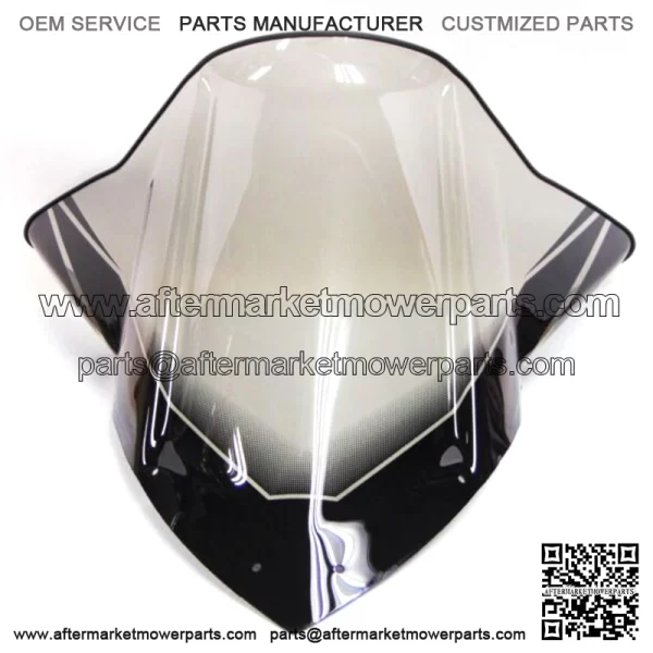 OEM Snowmobile Windshield Mid LXR Black Tint 8639-134 - Image 2