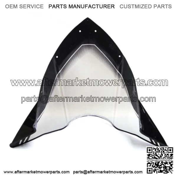 OEM Snowmobile Windshield Mid LXR Black Tint 8639-134 - Image 3