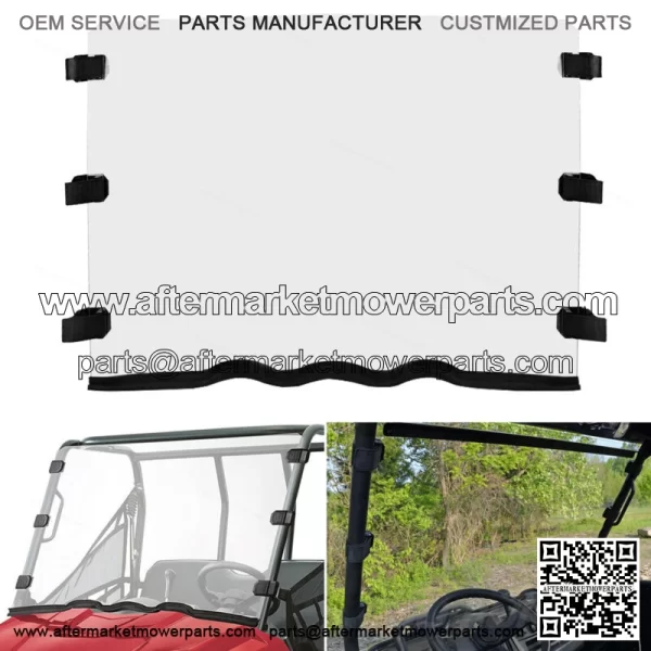 Full Windshield Windscreen Fit for Polaris Ranger 400 500 570 800 EV