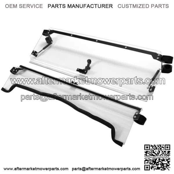For Kawasaki Teryx 750 800 12-15 Front 3-in-1 Folding Windshield Windscreen For: More than one vehicle - Image 4