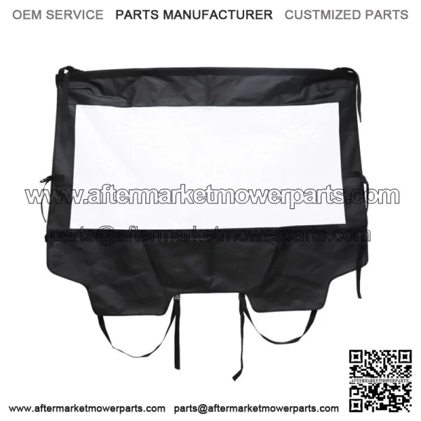 Rear Window Shield Windshield Dust Stopper For Kawasaki Teryx4 800 UTV 2014-2019