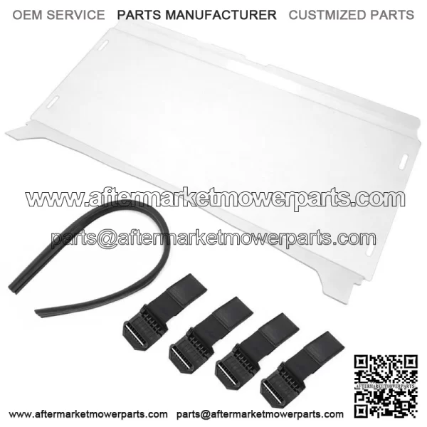 For Kawasaki Teryx 4 750 2012-2013 / Teryx 4 800 2014-2015 UTV Full Windshield - Image 2