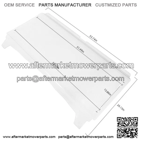 Front Windshield For Kawasaki Teryx 4 750 2012-2013 /Teryx 4 800 14-15 New - Image 5