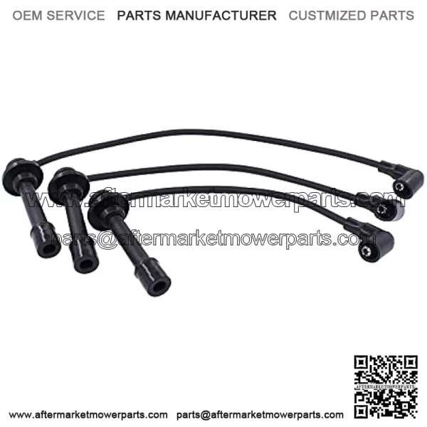 MOTOKU MIA11722 MIA11723 MIA11724 Spark Plug Wire for John Deere Gator XUV Cylinder #1#2#3 - Image 2