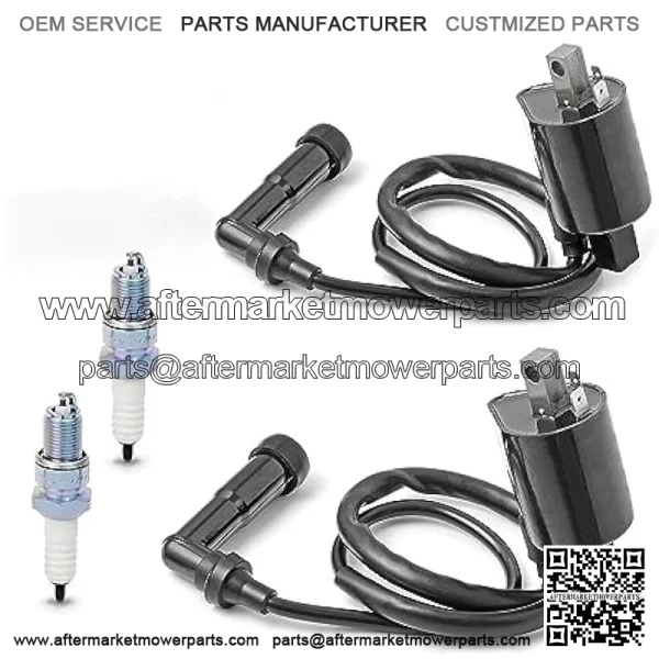 Ignition Coil Pack R+L & spark plug + Cap For Yamaha Virago 700 750 1000 1100 XV700 XV750 XV1000 XV1100 1984-1999 - Image 4