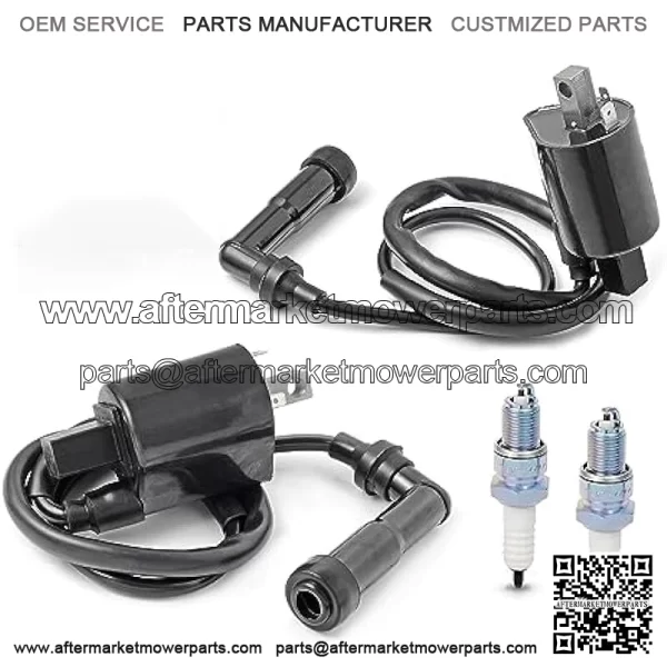 Ignition Coil Pack R+L & spark plug + Cap For Yamaha Virago 700 750 1000 1100 XV700 XV750 XV1000 XV1100 1984-1999 - Image 5