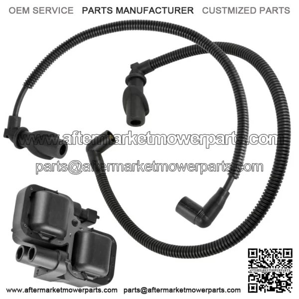 Ignition Coil w/ Spark Plug Wire 59.3 / 47 cm For Polaris Sportsman 800 EFI 2005 For: Polaris Sportsman 800