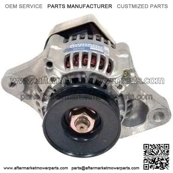 Alternator - Denso Style (12356) fits John Deere 3038E 4300 4700 3420 4200 4600 3032E 4210 4610 3320 4400 3520 4410 3025E 4105 4510 3720 4500 3120 4310 4710 fits New Holland E27 E27BSR fits Yanmar - Image 2