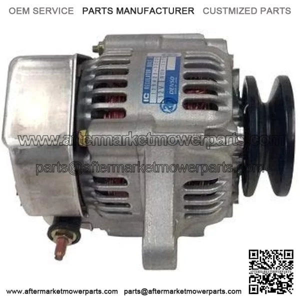 Alternator - Denso Style (12356) fits John Deere 3038E 4300 4700 3420 4200 4600 3032E 4210 4610 3320 4400 3520 4410 3025E 4105 4510 3720 4500 3120 4310 4710 fits New Holland E27 E27BSR fits Yanmar - Image 3
