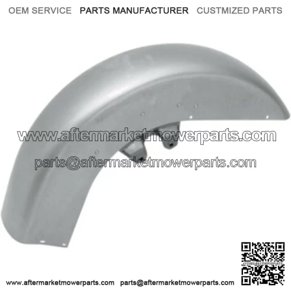 Raw OE 6" Front Steel Fender Trim Holes Harley Touring 00-13 (For: Harley-Davidson)