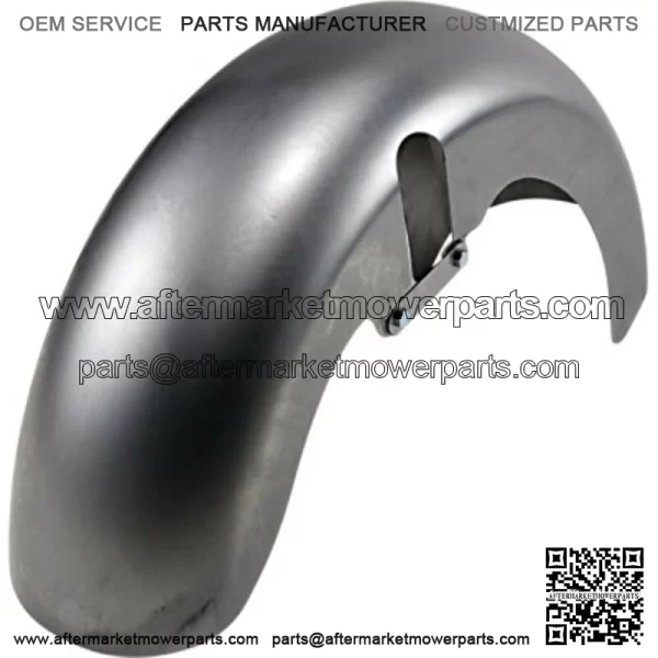 RWD EZ-8 LS-2 Front Fender Raw Steel 18" Wheel Harley 14+ Touring Bagger Dresser (For: Harley-Davidson)