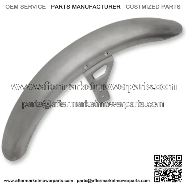 Raw Steel OEM Replacement Mid Glide Front Fender Harley Dyna FXD 06-17 60139-06 (For: Harley-Davidson)
