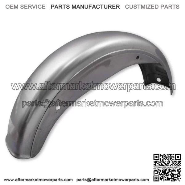 Raw Replica Rear Flare End Fender No Taillight Hole Harley Ironhead Sportster KH (For: Harley-Davidson)