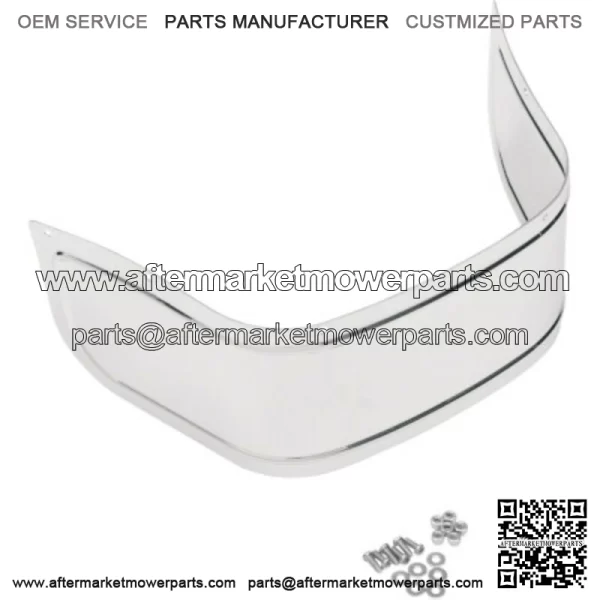 Fender Skirt Chrome Trim Accent Harley Touring FLT FLHT 80-13 (For: Harley-Davidson)