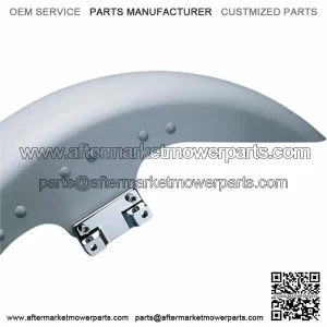 Chrome FLSTF Fat Boy Front Fender To Touring Fork Adapters 14-20 Harley Touring (For: Harley-Davidson)