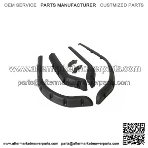 FOR EZGO TXT Golf Cart Fender Flares 94-2013 Set of 4 W/Self-taping Black Screws