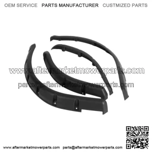 For Club Car DS Golf Cart Fender Flares Front & Rear W/ StainleSteel Hardware