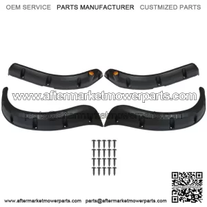 Golf Cart Fender Flares Front And Rear for Club Car Precedent 2006+ Set of 4