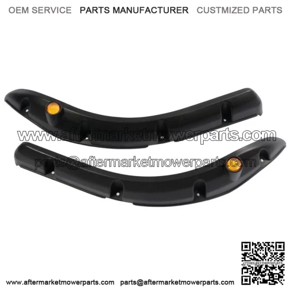 Golf Cart Standard Fender Flares Set of 4 Front and Rear for Club Car Precedent