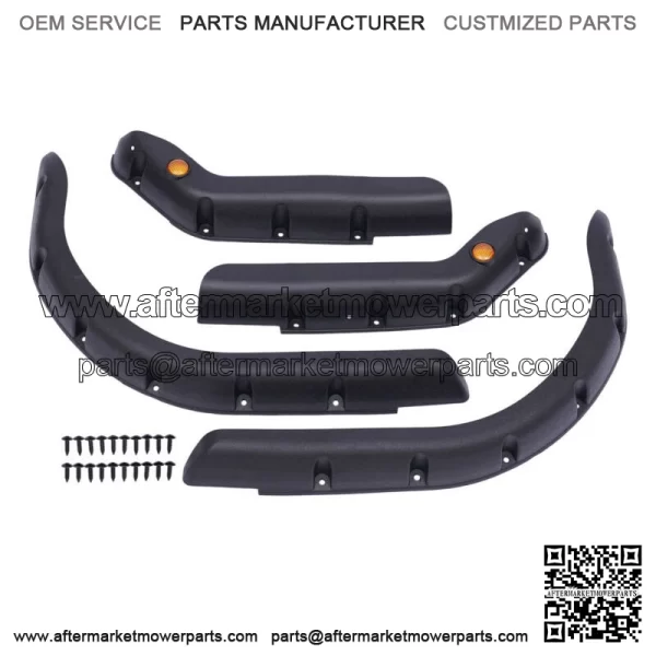 Golf Cart Fender Flares Front & Rear for EZGO TXT Gas/Electric Models 1998-2013