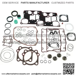 Motor Engine Gasket Seal Kit Harley Twin Cam 05-17 88" 96" Touring Softail (For: Harley-Davidson)