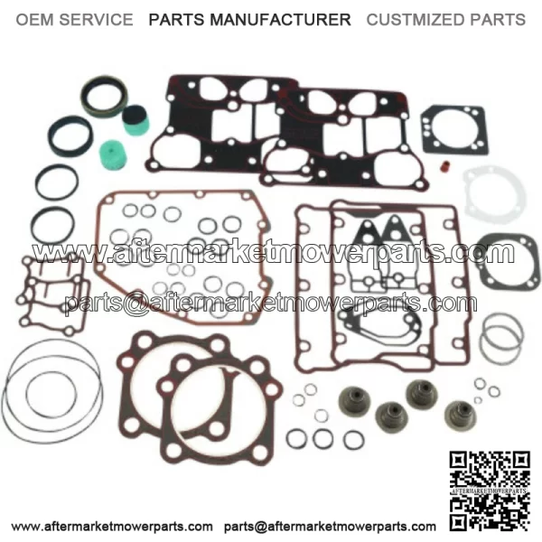 Motor Engine Gasket Seal Kit Harley Twin Cam 05-17 88" 96" Touring Softail (For: Harley-Davidson)