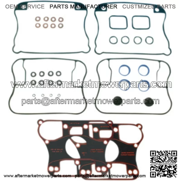Rocker Box Rubber Gasket Complete Kit 91-2003 Harley Sportster XL 883 1200 (For: Harley-Davidson)