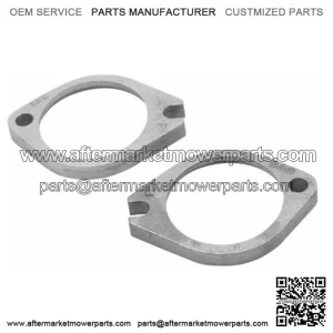 Intake Manifold Flanges Flange Front & Rear Set Harley Big Twin Sportster (For: Harley-Davidson)