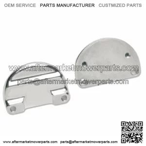 Chrome 21" Fender Lift Adapter Spacers Harley Touring Bagger (For: Harley-Davidson)