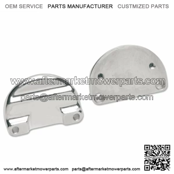 Chrome 21" Fender Lift Adapter Spacers Harley Touring Bagger (For: Harley-Davidson)