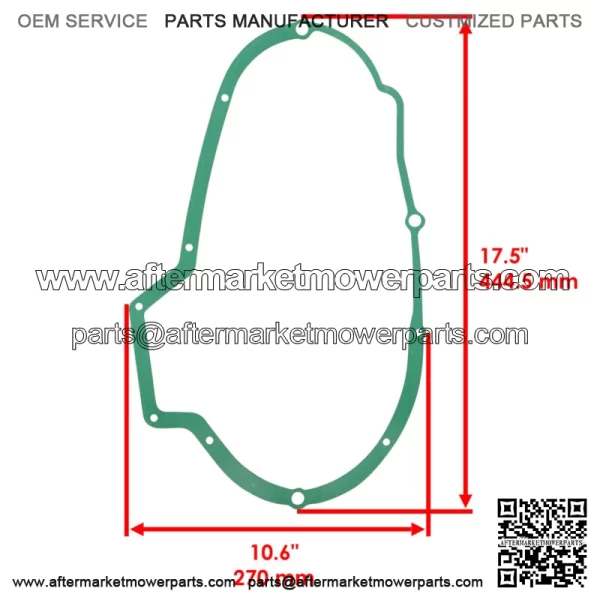 Primary Gasket for Harley Davidson Sportster 883 XLH883 Hugger Deluxe 86-90 - Image 2