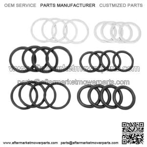 Gasket Replacement O-Rings Pushrod Tube Seal Kit 1984-1999 Harley Evo (For: Harley-Davidson)