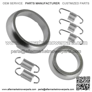 Exhaust Gaskets and Springs Kit for Arctic Cat ZR500 ZR600 ZR 500 ZR 600 2000 (For: Arctic Cat)