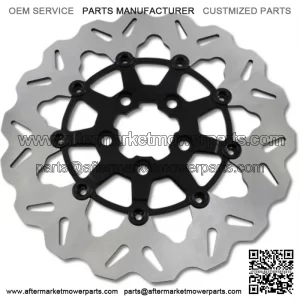 Galfer Black Stainless Floating Wave Rear Brake Rotor Disc Harley Touring 08-20 (For: Harley-Davidson)