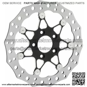 Procross Black 14" Front Floating Brake Rotor Harley Touring 08-2016 (For: Harley-Davidson)
