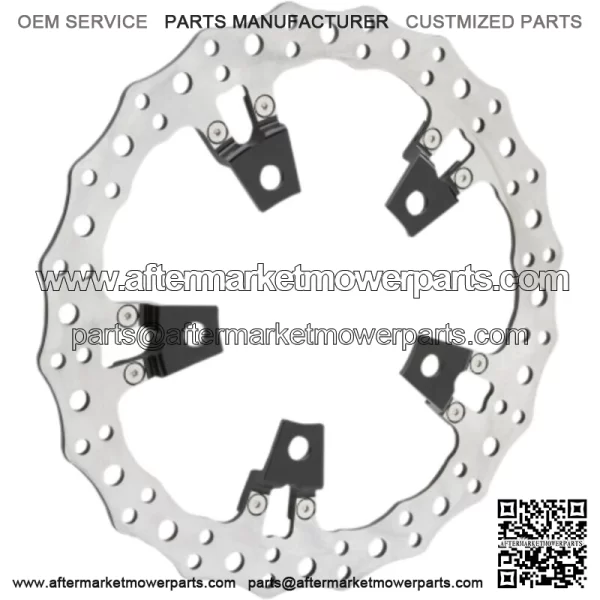 Front Left Side Rotor Wave 14" Big Brake Kit Disc Harley Touring 14+ (For: Harley-Davidson)
