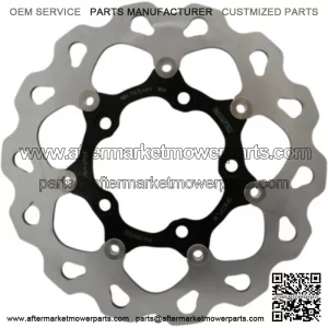Galfer Floating Black Stainless Rear 11.8" Brake Rotor Disc Harley V-Rod 05-16 (For: Harley-Davidson)