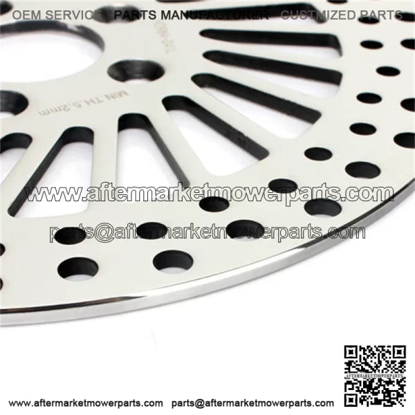 Rear Stainless Steel Motorcycle Disc Brake Rotor For Harley Davidson - Image 3