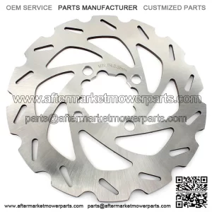 Front Rear Brake Disc for Yamaha YFM700R Raptor/YFZ450 2006-2012