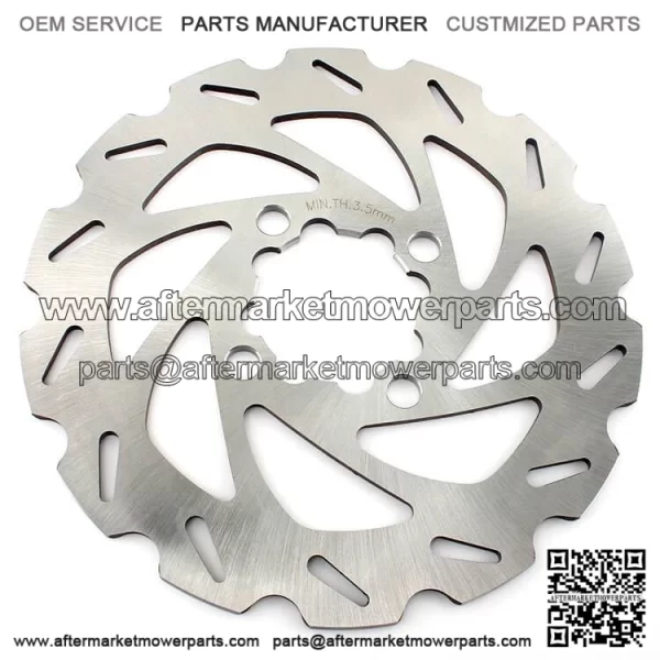Front Rear Brake Disc for Yamaha YFM700R Raptor/YFZ450 2006-2012