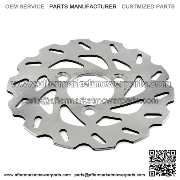 Front Rear Brake Disc for Suzuki LT-Z400 Quadsport 2003-2014