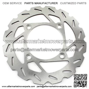Front Rear Brake Disc for Yamaha YFM 550 Grizzly Auto FI 2009-2014
