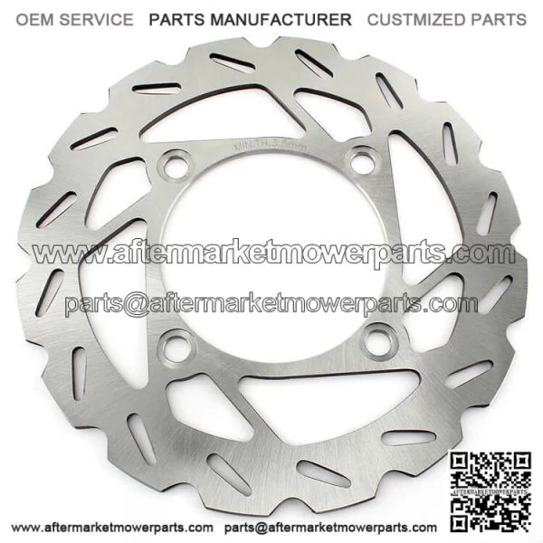 Front Rear Brake Disc for Yamaha YFM 550 Grizzly Auto FI 2009-2014