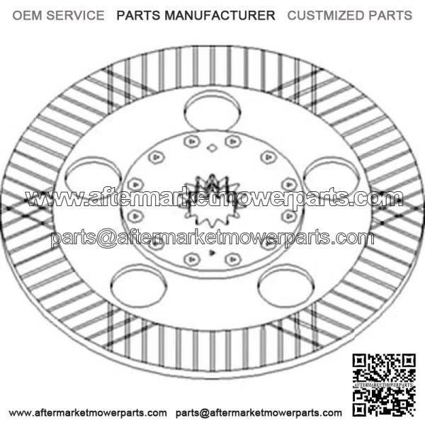 Fits John Deere Parts DISC BRAKE AL162808 5310 (India), 5310 (Asian),5310, 5303 - Image 3