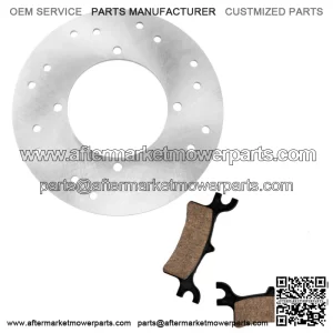 Rear Brake Disc Rotor W/ Pads for Polaris Sportsman 800 2005 2006 2007 For: Polaris Sportsman 800