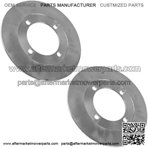 Front Left and Right Brake Disc Compatible with Suzuki Eiger 400 LTF400 LTF400F 2x4 4X4 2002 2003-2007