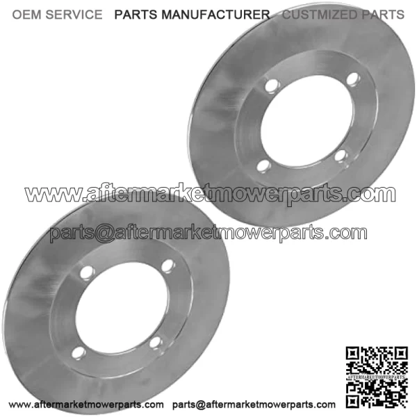 Front Left and Right Brake Disc Compatible with Suzuki King Quad 400 LTF400 LTF400F 2x4 4X4 2008 2009 2010-2021 - Image 5